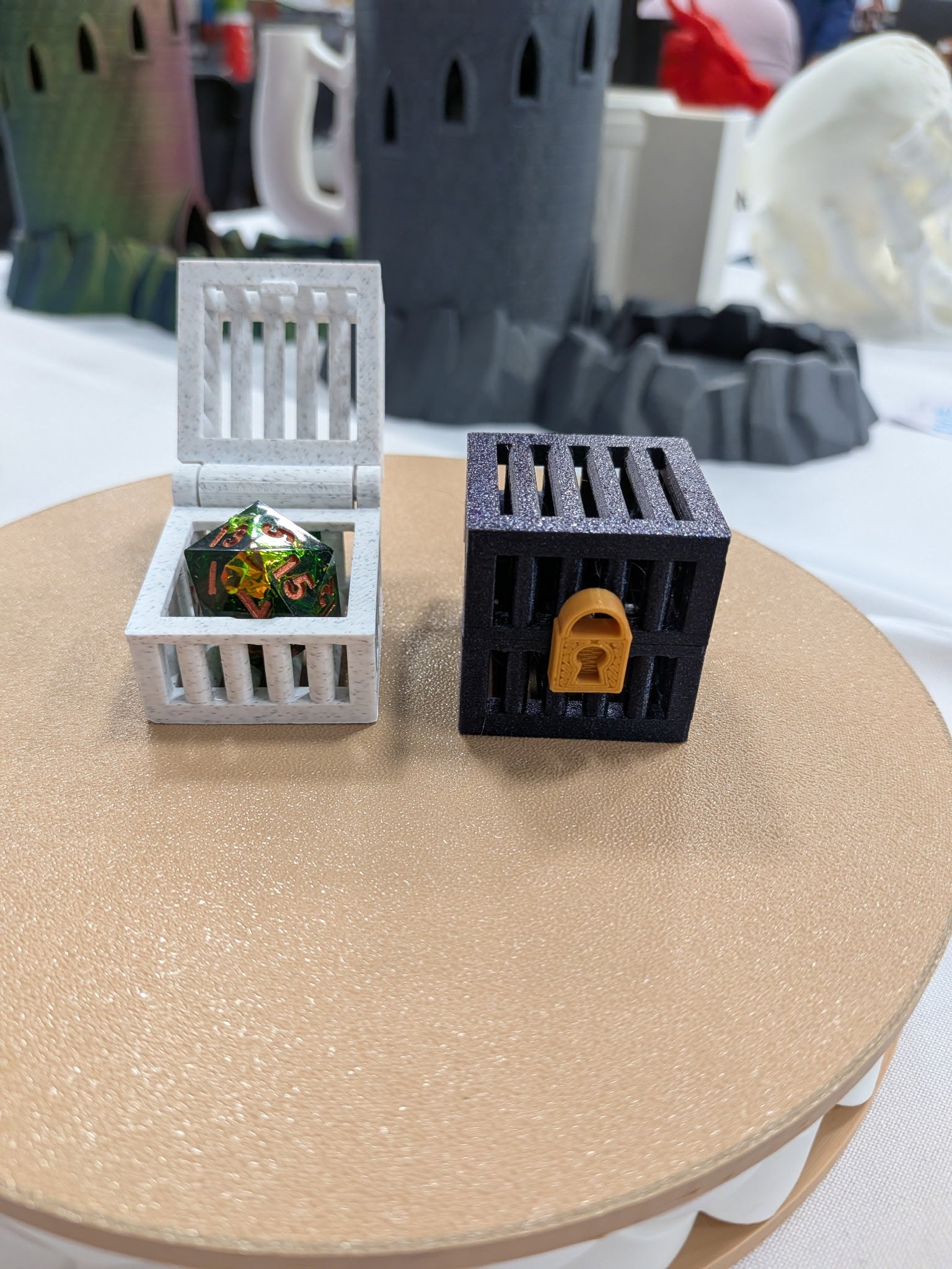 Dice Jail with Lock