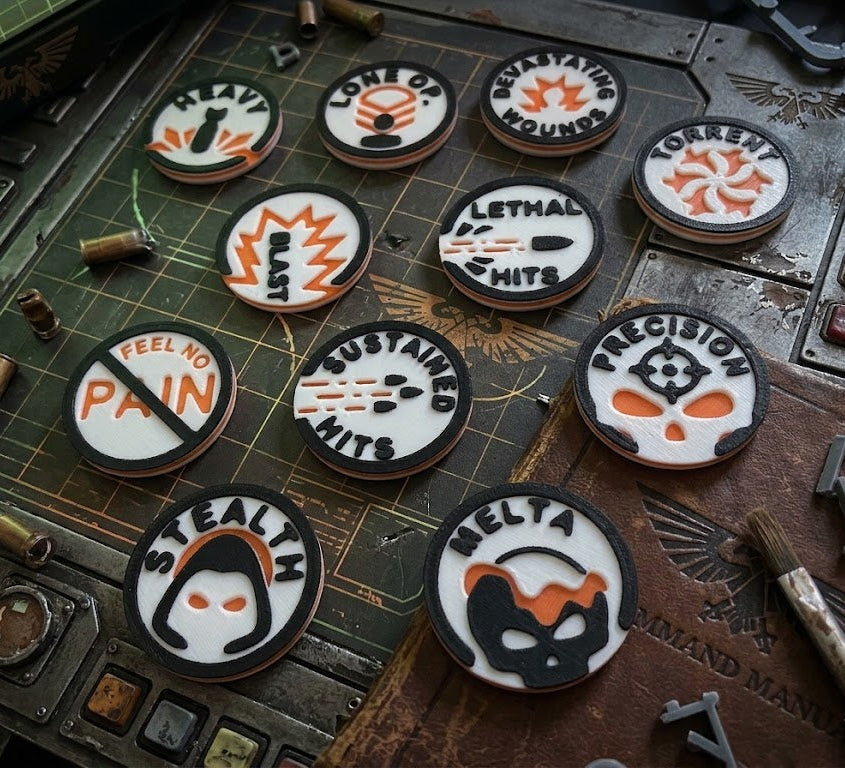 Wargaming Token Expansion Set